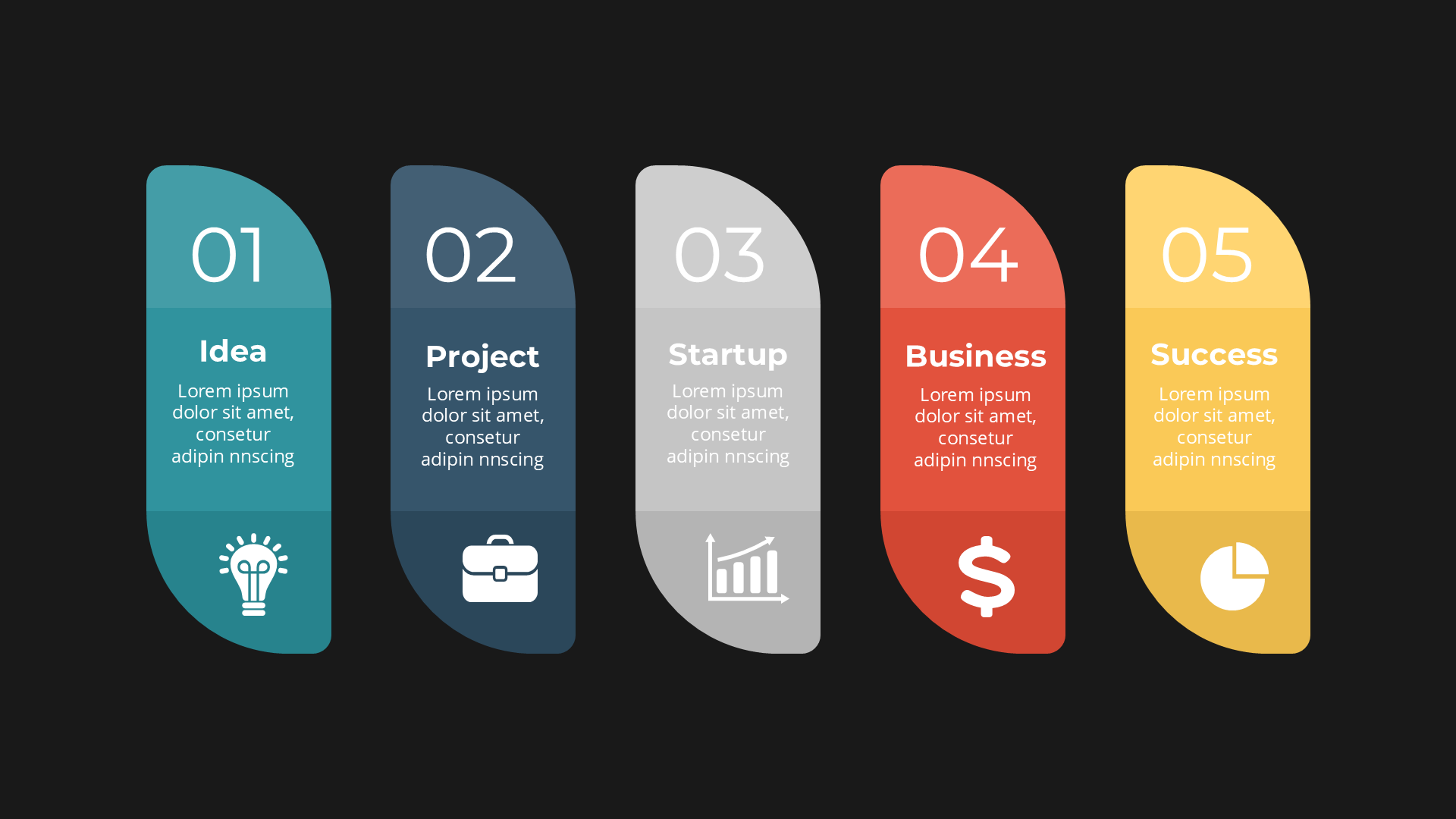 Business Dark slide 2